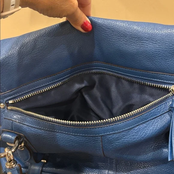 Hampton XL Turnlock Flap Satchel RARE - Picture 8 of 9